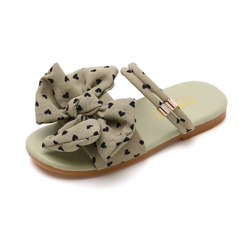 Fashion Slipper Girls Bow Sandals Children's Flat Soft Sole Outdoor Sandals