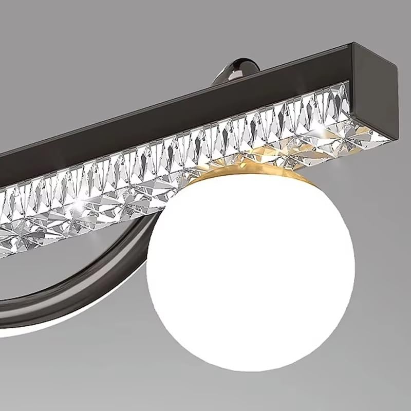 Suspension longue pour table sombre : éclairage LED ajustable - 4