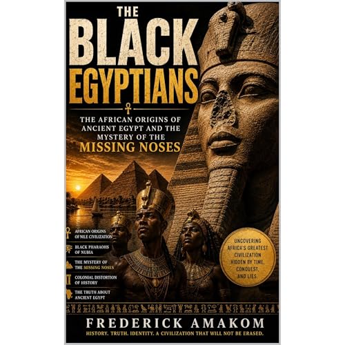 THE BLACK EGYPTIANS Audiolibro Por Frederick Amakom arte de portada