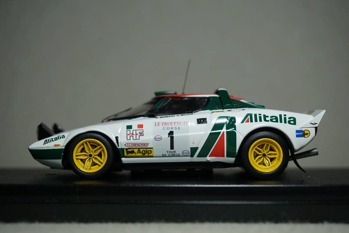 Amazon | 1/43 ムナーリ ツールドコルス 優勝 hpi Lancia Stratos HF