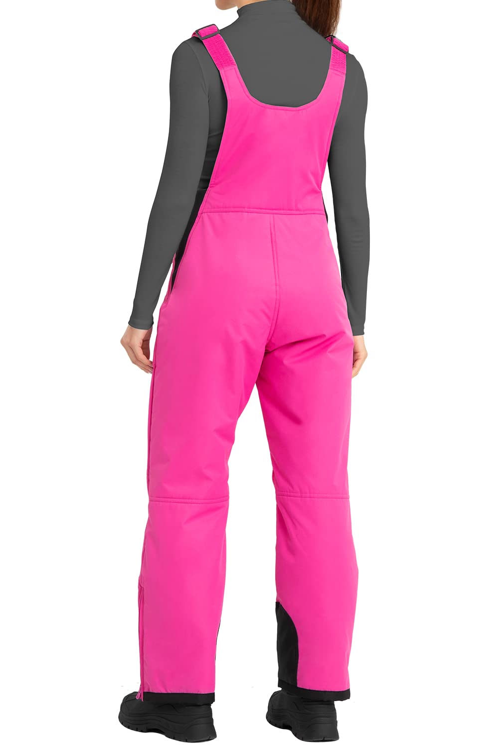 Sportneer Pantalon Nieve Mujer Pantalon Esquí Mujer Impermeables Ropa Nieve Mujer Térmicos Pantalon Montaña Monos para Exteriores Snowboard Invierno Calentar Pantalones con Peto Trekking Softshell