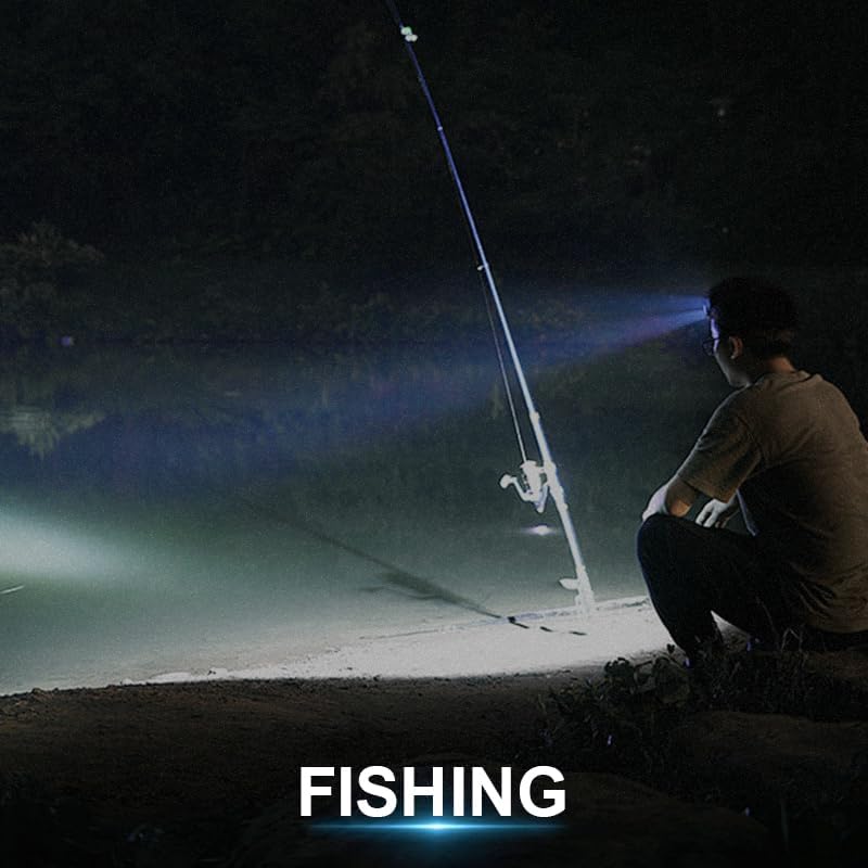 SUNREI Rechargeable Motion Sensor Clip on Hat Light with 150 Lumen & 600 mAh Headlamp, Rotatable Headlamp Flashlight for Fishing Camping Running Hand Work, Include Headband (Gray) - Image 7