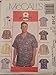 McCall's Patterns M2149 Men's Shirts, Size L-XL