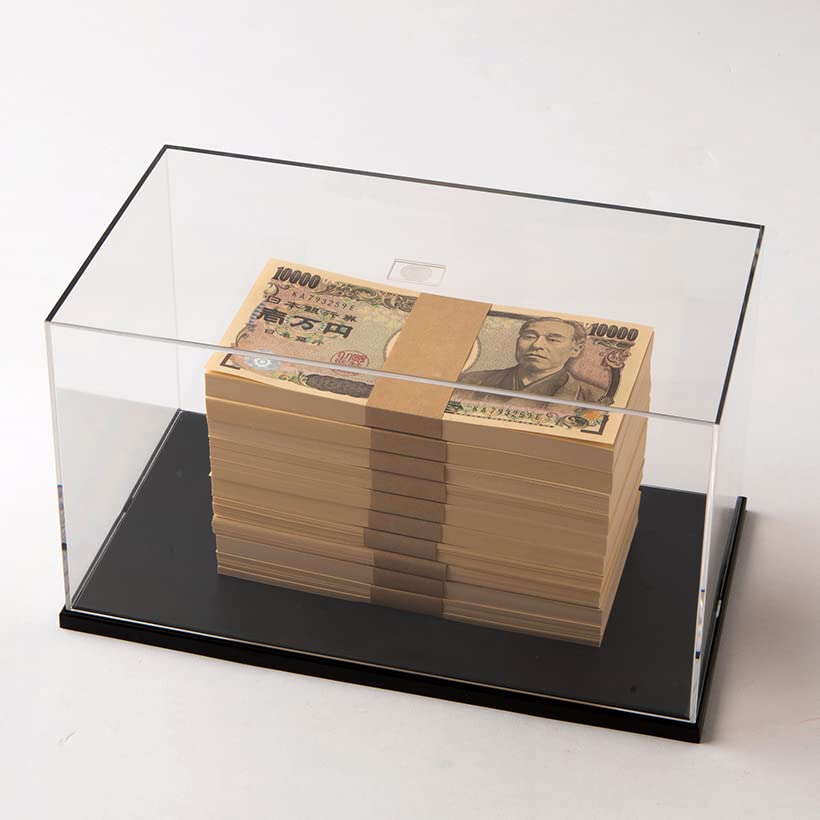 Amazon.co.jp: ディスプレイケース 付き 10束 札束 レプリカ ダミー