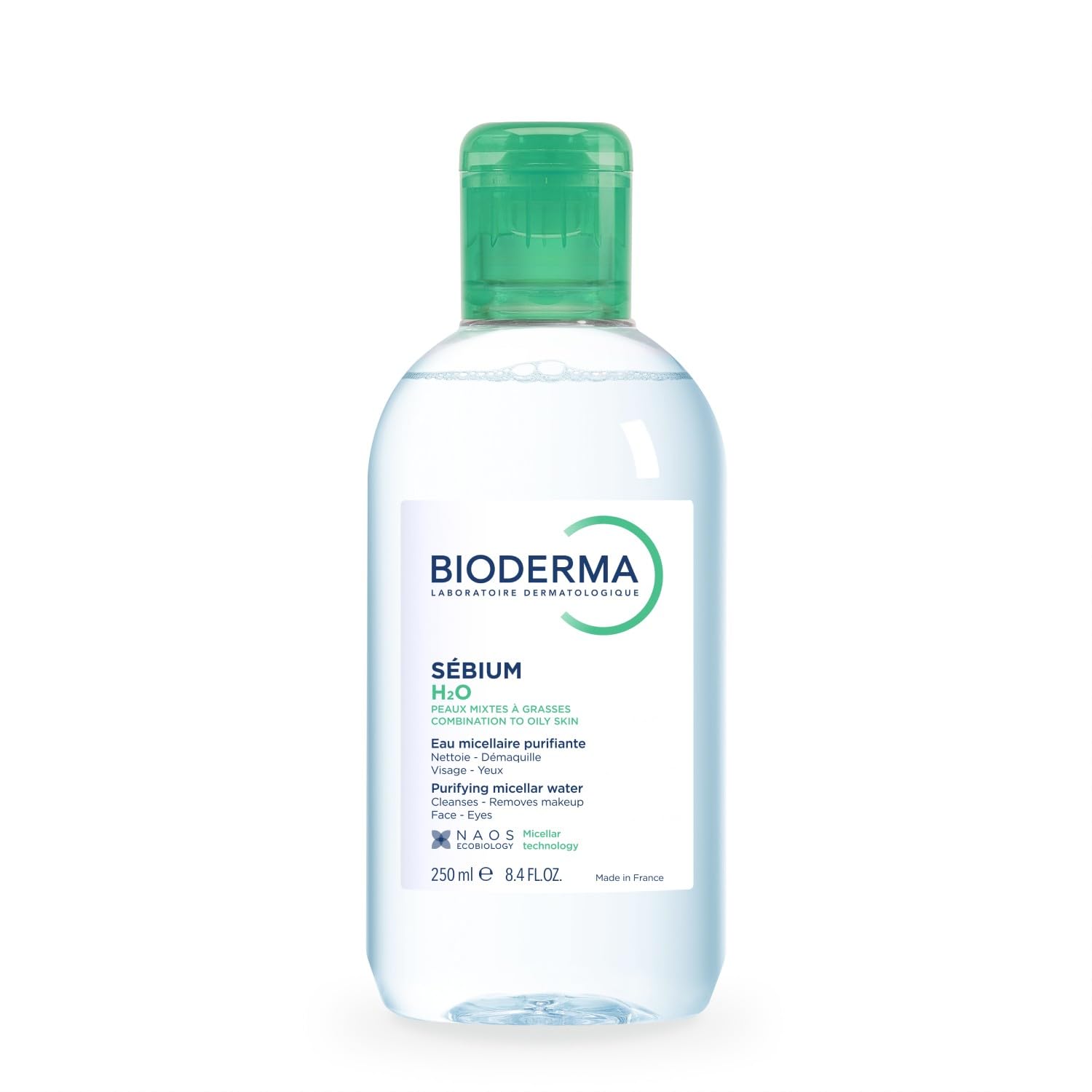 Bioderma Sebium H2O Purifying Micellar Cleansing Water and Makeup Removing Solution with Zinc Gluconate & Copper Sulphate For Combination to Oily Skin 250 ml-image-15