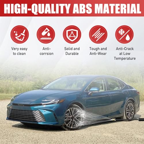 Image of Mud Flaps Splash Guards Front & Rear 4 Piece Kit for 2025 Toyota Camry Hybrid SE /XSE XV80, Durable ABS Mudguards