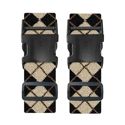 Image of Nuxovilar Luggage Straps Set for Suitcase 1.96x90.5in Polyester