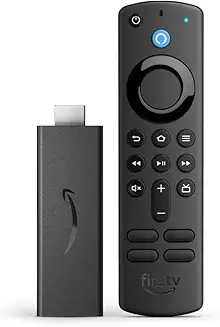 Amazon Fire TV Stick – Fast Streaming, Sharp Picture Quality, Free & Live TV, Alexa Voice Remote with TV Controls