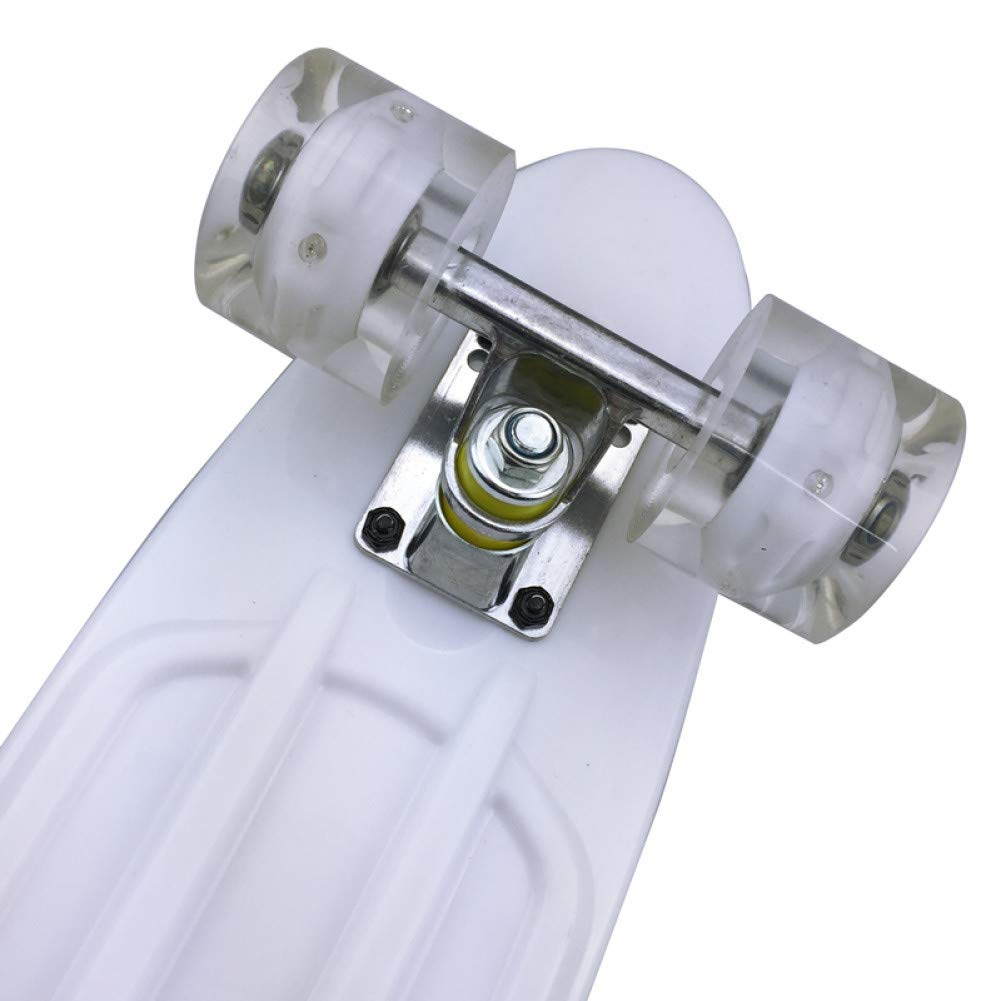 Mini Cruiser, Skateboard for Beginners Kids, 22inch PP Panel Child Skateboard,for Outdoor Sport Fish Board Non-Slip Deck