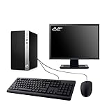 PC HP ProDesk 400 G5 MT - Intel Core I3-8100 3.6 Ghz (6 MB), 8 GB DDR4, SDD 240 GB senza unità ottica, connessione Wi-Fi Wi-Fi USB Windows 11, confezione tastiera + mouse + schermo da 22