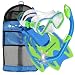 U.S. Divers Junior Regal Mask, Trigger Fins and Laguna Snorkel Combo Set, Fun Blue, Small/Medium