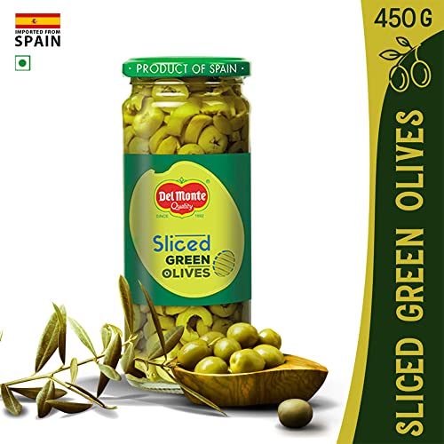 Image of Del Monte Black Sliced Olive, 450g + Del Monte Green Sliced Olives, 450g