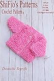 baby cardigan nähen  Häkelanleitung – CP220 - Schlaufen Jacke, 4 Größen0