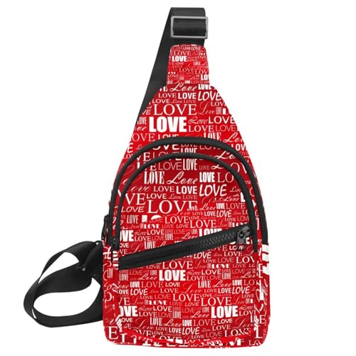 Sac banane rouge pour la Saint-Valentin, le cadeau élégant et tendance