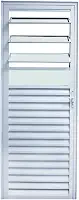 Porta Basculante 210x070 Branco Lado Direita L.25
