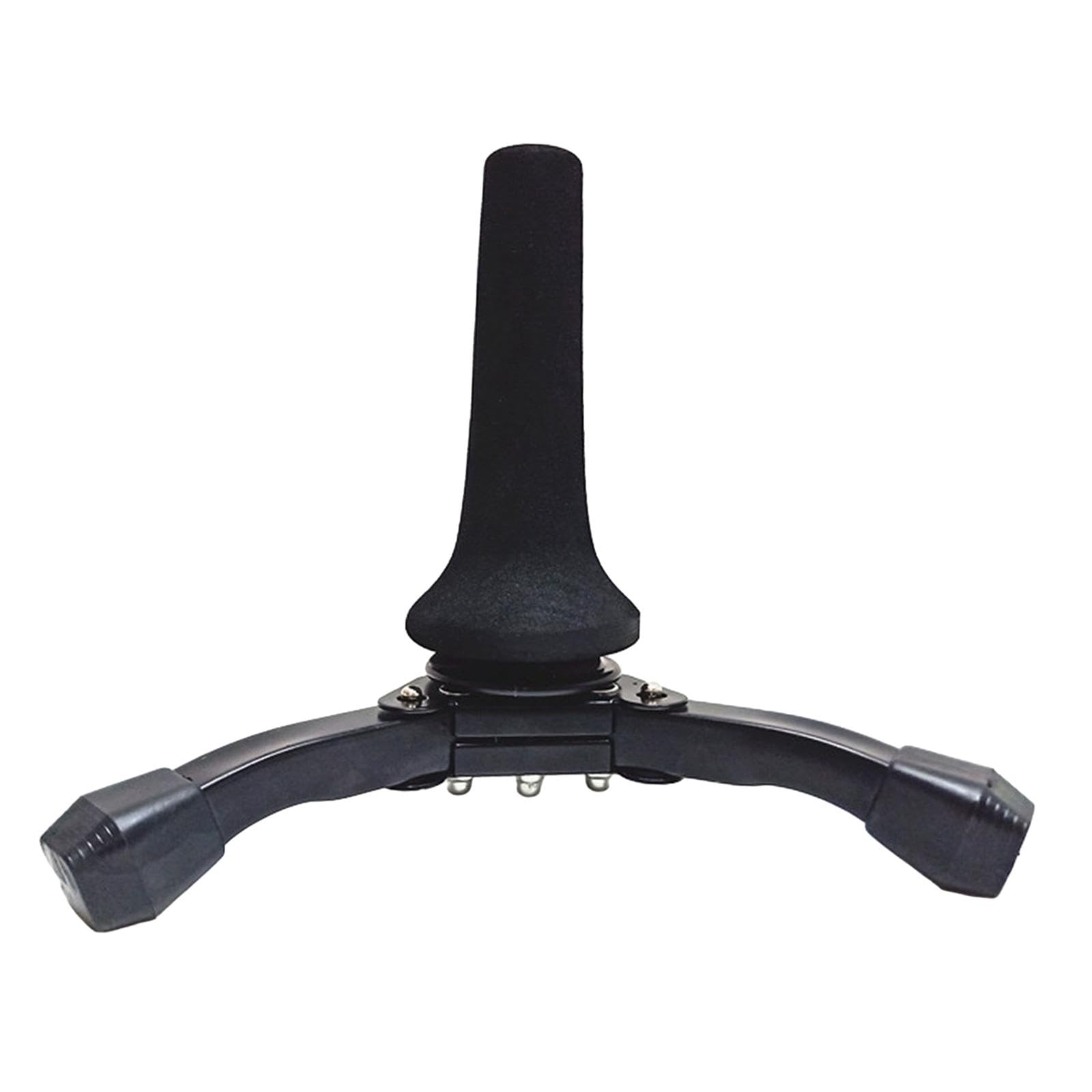 Oshhni Soporte para trompeta, base resistente y portátil para instrumentos de viento, color negro