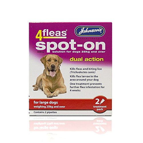 JVP 4 Fleas Spot OnLarge Dog 400mg
