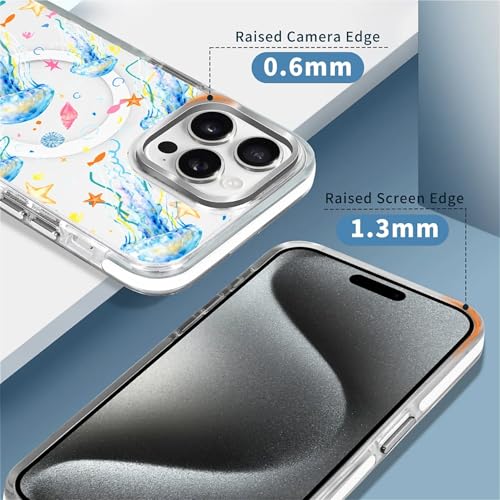 Coque iPhone 14 Pro Max Magsafe transparente et rigide contre les chutes - 2