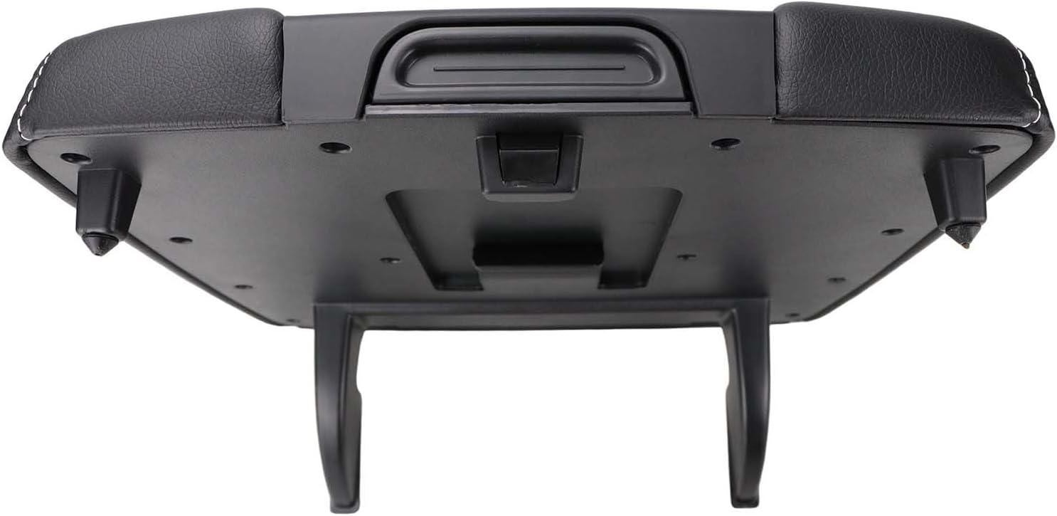 Front Seat Center Console Armrest Lid for Chevy Suburban Tahoe Silverado 1500 2500 3500 GMC Sierra Yukon XL Cadillac Escalade ESV 2014 2015 2016 2017 2018 2019 2020 14 15 16 17 18 19 20 22881398 Black