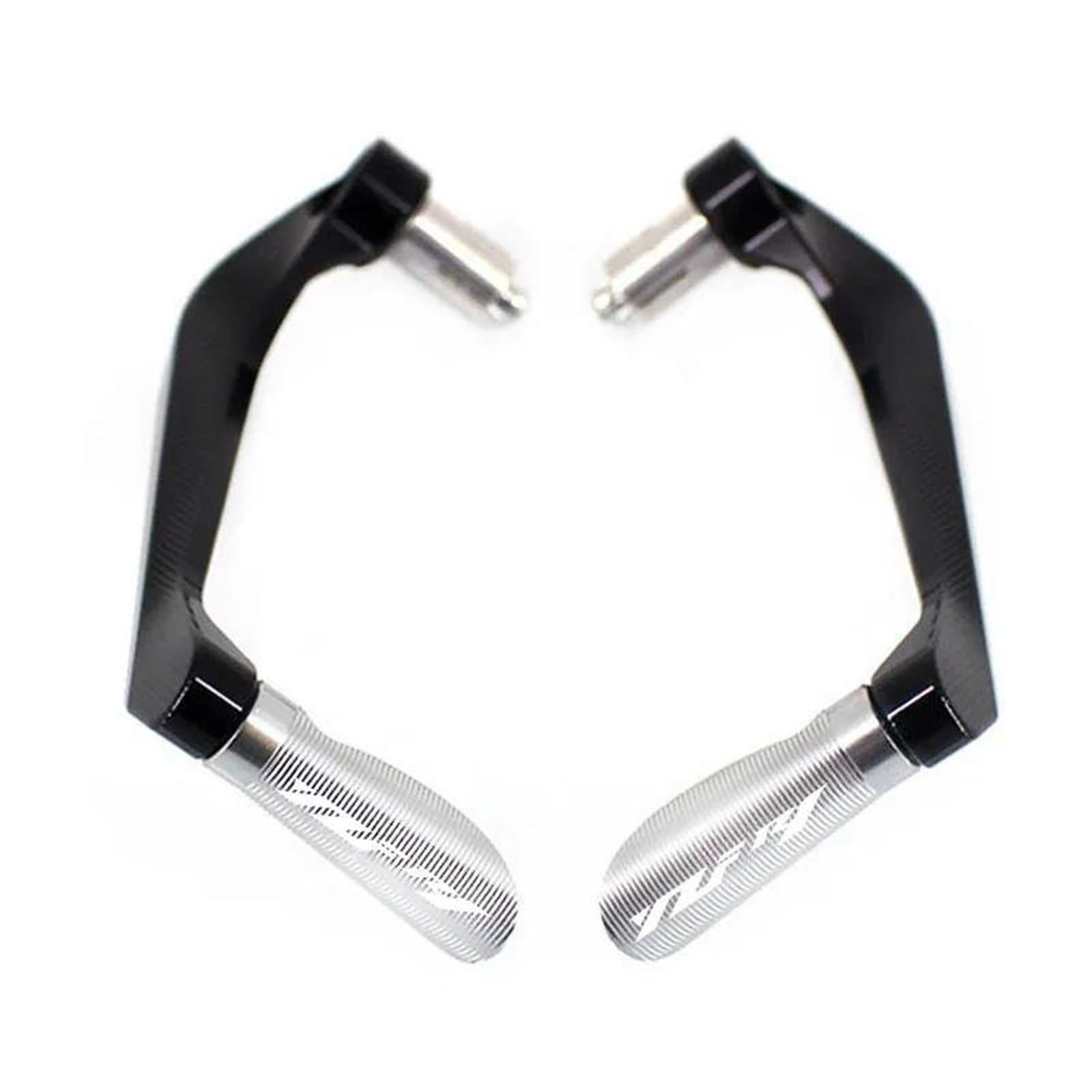 Hizorb Silver Handguards For Y-Amaha Yzf-R1 Yzf-R6 Yzfr1 Yzfr6 Yzf R1 R6 R1m R1s Motorcycle Cnc Handlebar Grips Guard Brake Clutch Levers Protector