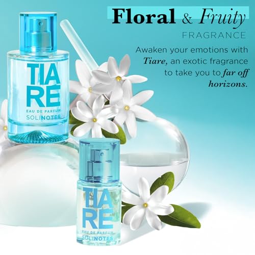 Image of Solinotes Tiare Eau de Parfum, Coconut & Tiare Flower, Vegan, 1.7 Fl Oz