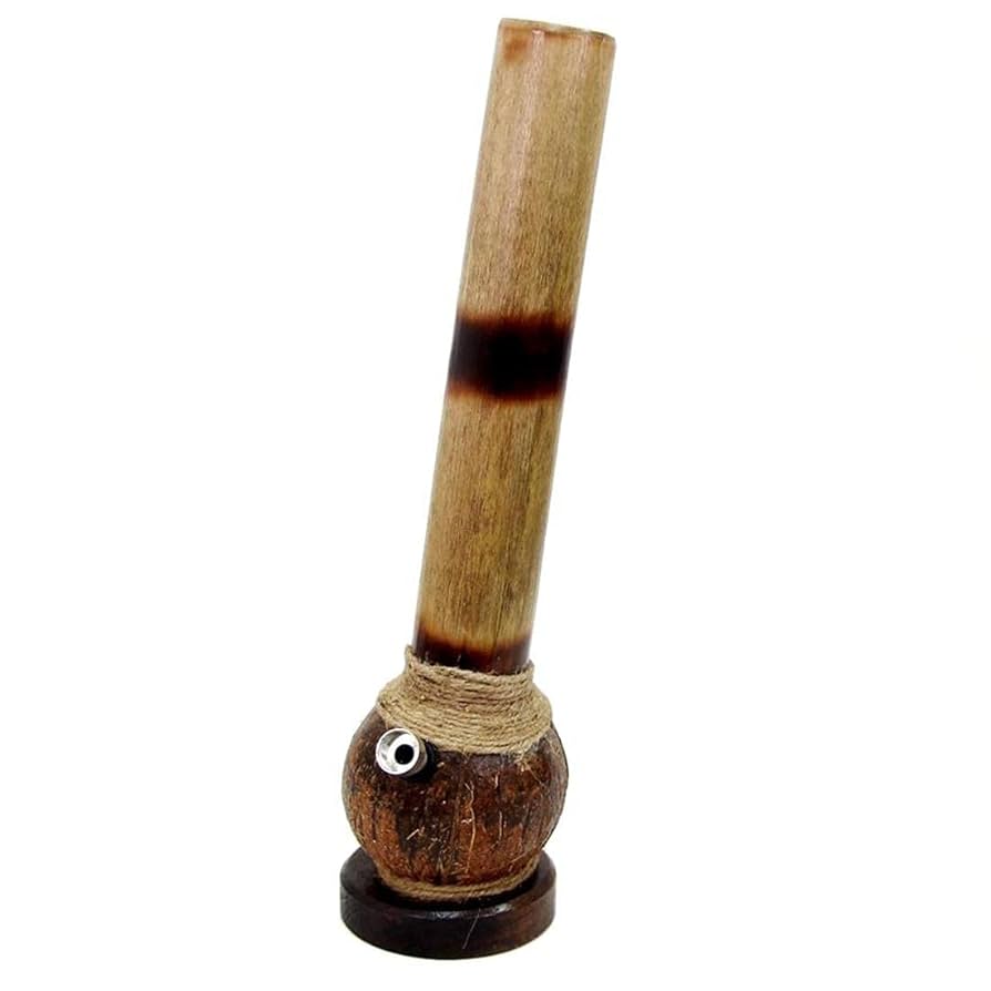 Amazon.co.jp: ココナッツ・ボング ウッドパイプ バンブーボング