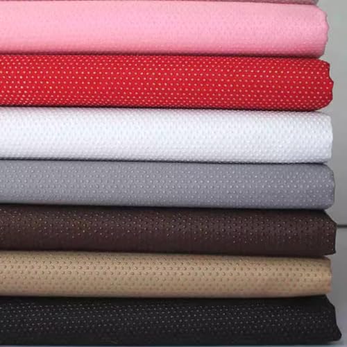 Anti-Rutsch-Stoff mit Silikagel, 150 cm breit, rutschfester Stoff, rutschfeste Matte zum Nähen von Teppich, Matratze, Hausschuhe, Sofakissen (150 x 50 cm, schwarz)