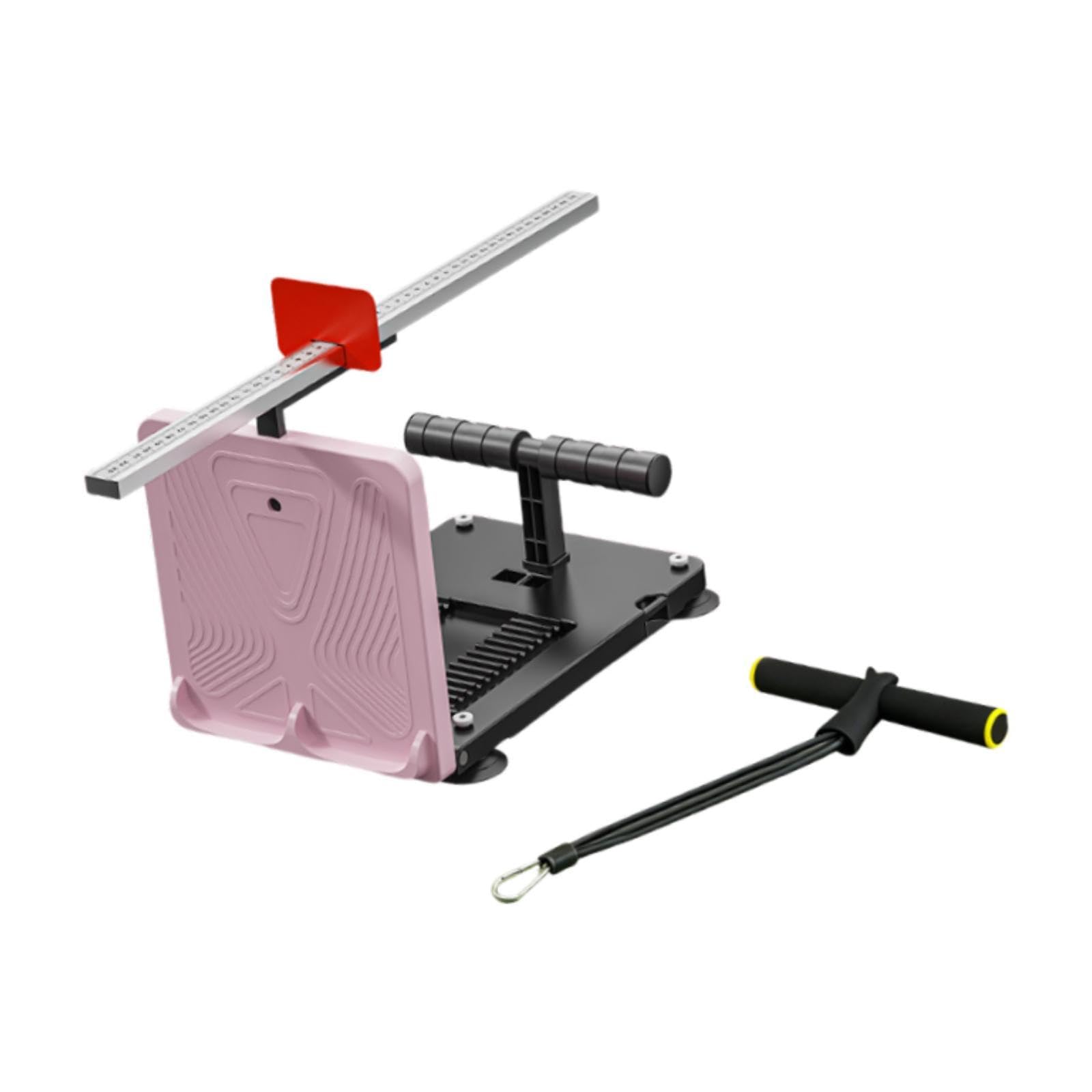 Sit and Reaching Tester with Suction Cups for Teens Adults Fitness Equipment Pink W Tension Rope Sporting Goods|Fitness Running & Yoga|Fitness Technology|Body Mass Monitors & Scales-picture-21