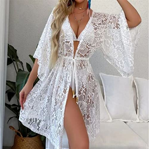 Robe de plage sensation de creux en tricot léger pour sublimer votre bikini féminin