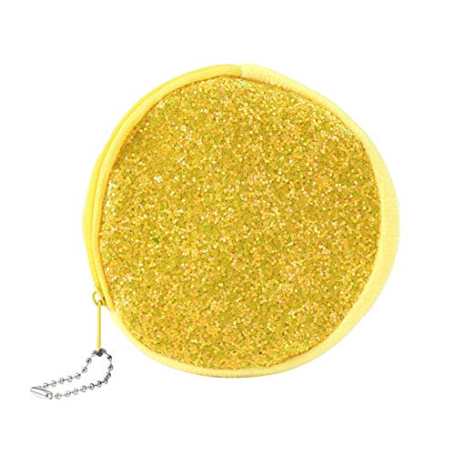 Preisvergleich Produktbild strimusimak Tragbare Platzsparende Mode Frauen Tasche Runde Geldbörse Kopfhörer Kabel Zip Lagerung Weiß