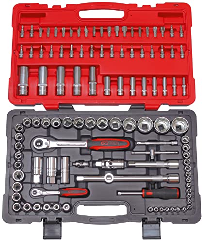 KS TOOLS - 922.0711 - Coffret de douilles et accessoires ULTIMATE 1/4'' - 1/2'', 111 pièces -...