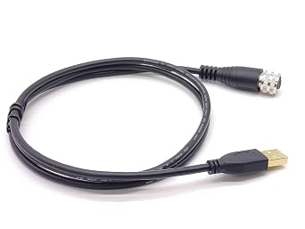 Elecbee M12 to USB Cable M12 4Pin A Code Female to USB 2.0 A Male Assembly UL2725 2824 Cable