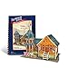 Cubicfun Cubic Fun 3d Puzzle Model 25pcs British Flavor Villa 16.5cm/6.5"