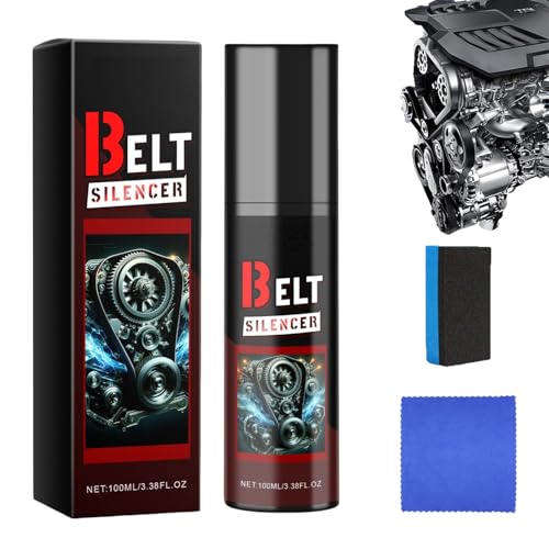 Daffezon Agent d'entretien des Courroies de Moteur de Voiture, Spray Anti-Bruit, Protection Contre la Lubrification, réducteur de Friction