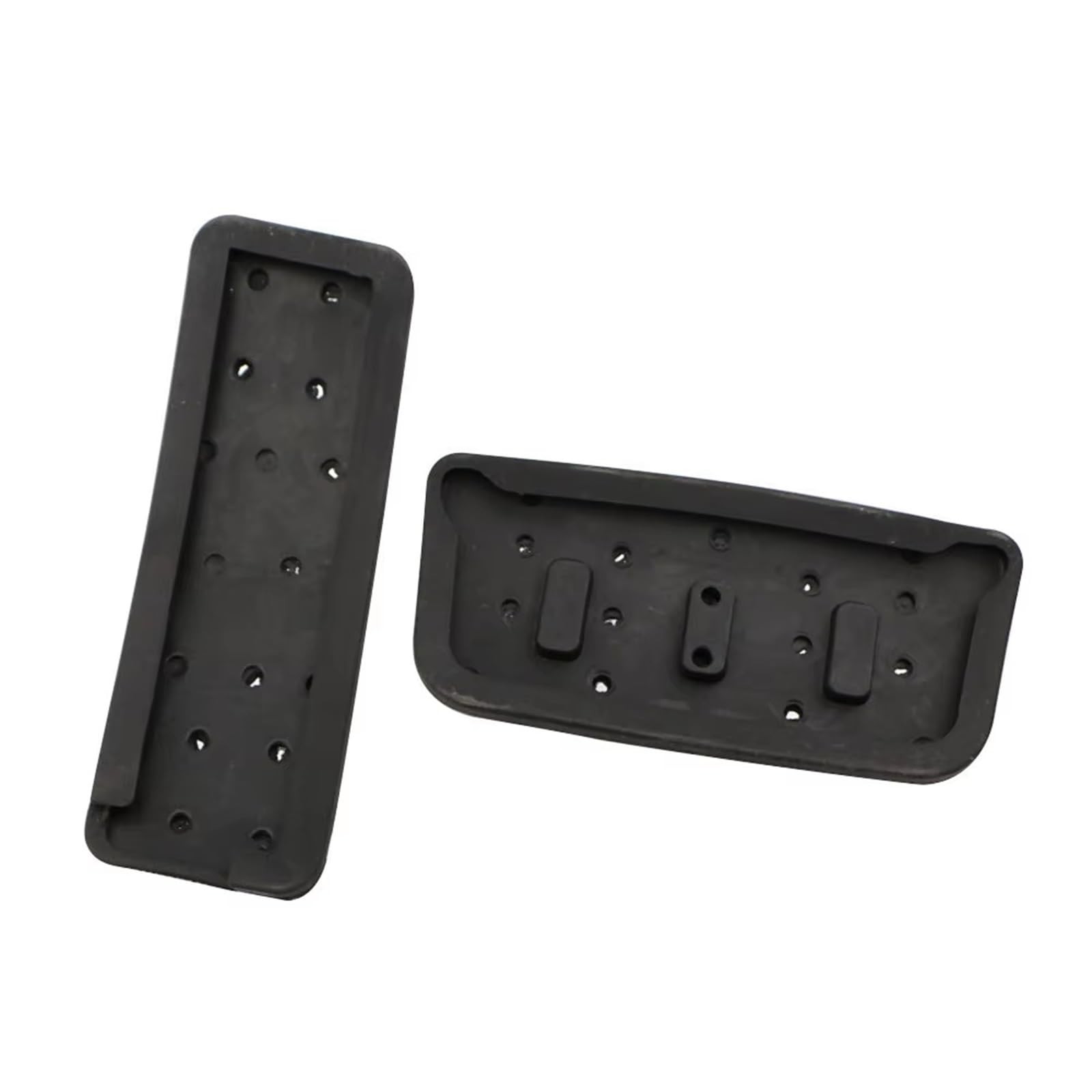 Genérico Pedal Reposapiés Cubiertas De Pedal Acero Inoxidable para Ford Everest para Endeavour para Raider para Ranger AT MT, Reposapiés Opcional Sin Taladro