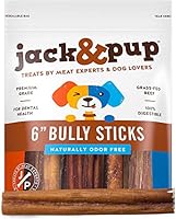 Algopix Similar Product 14 - JackPup 6inch Pizzle Sticks for Dogs