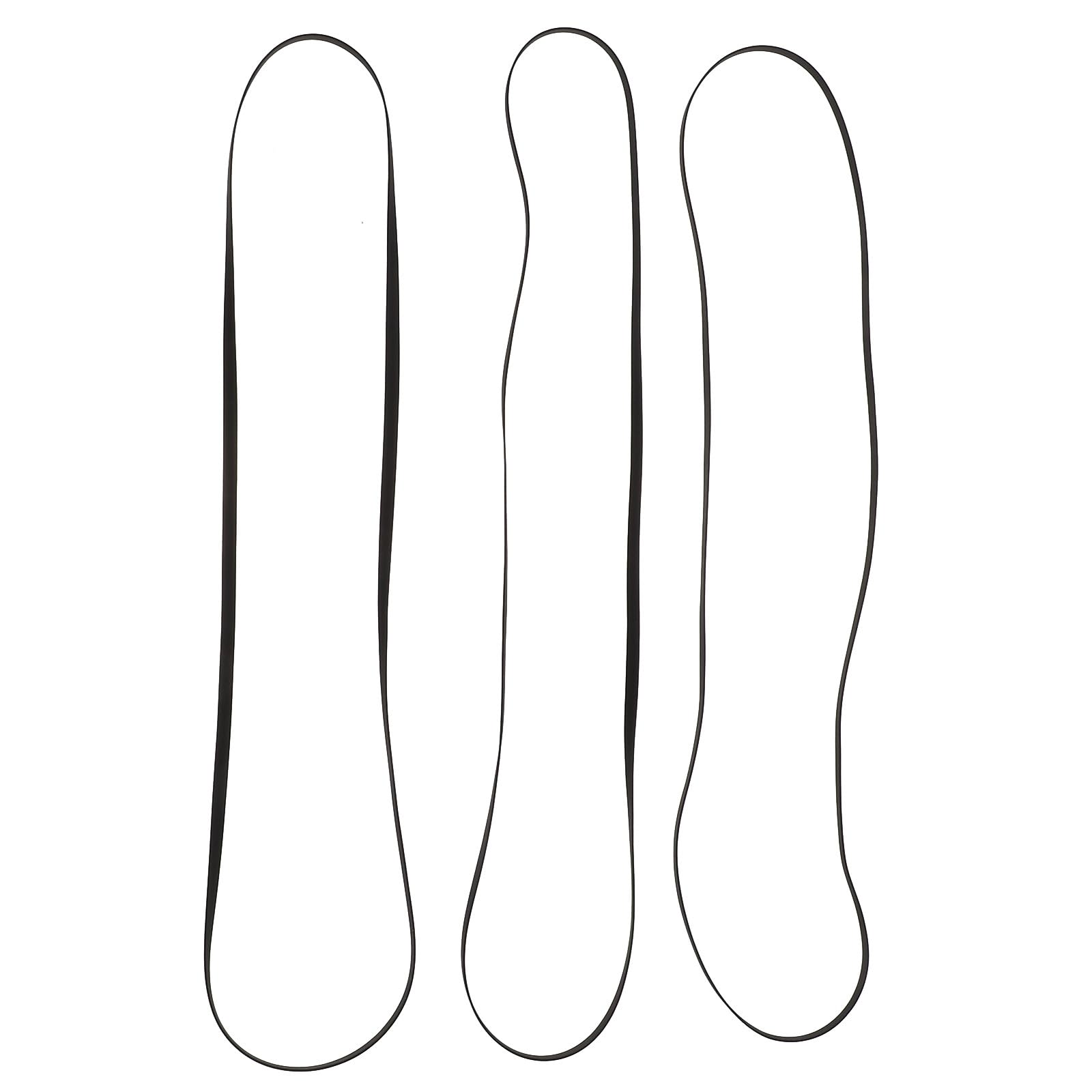 Remplacement pour lecteur vinyle avec ces 18 ceintures de caoutchouc souples noires - 8