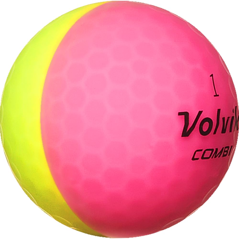 Amazon.co.jp: Volvik Vivid コンビ ゴルフボール : スポーツ＆アウトドア