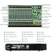 MIZISNR 16 Channel Audio Mixer Professional Sound Mixing Board with 99 DSP Effects, 7-band EQ Digital DJ Mixer Console w/USB Bluetooth MP3 for Recording, Independent 48V Power & Mute Button