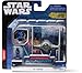 Star Wars Micro Galaxy Squadron Light Armor Class TIE Fighter - 3-Inch Vehicle with 1-Inch TIE Pilot Micro Figure