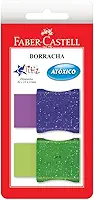 Borracha Max Glitz Sortidas 2 UN Faber Castell
