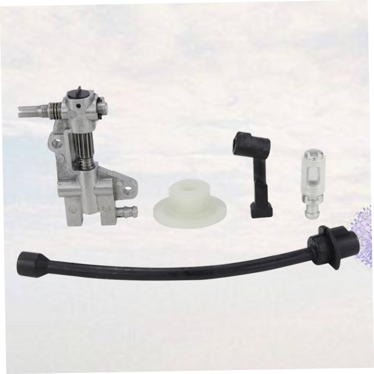 Accesorios Para Motosierras De Gasolina Juego De 5 Piezas Con Bomba De Aceite Filtro De Aceite Boquilla Turbina Y Tubo De Para Repuesto Y Mantenimiento