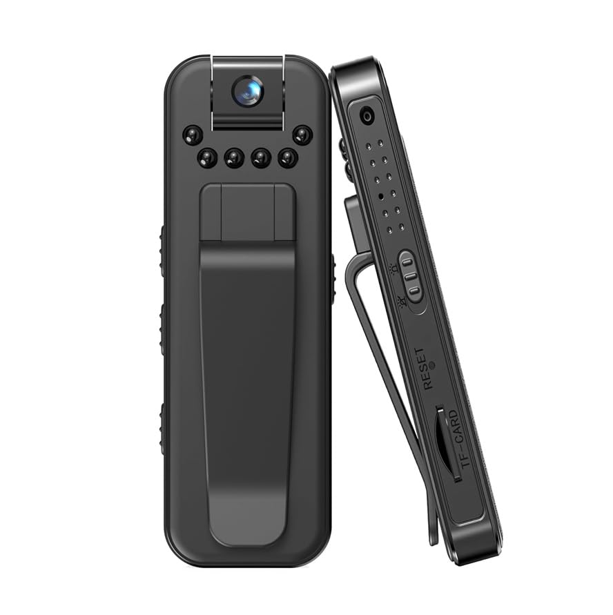 Image of FREDI HD PLUS WiFi Mini BodyWorn Cam | 1080P HD Hidden Camera | Wearable Pocket Body Worn Audio & Video Recorder | Loop Recording Camcorder for Indoor Outdoor Security Camera (V720 APP)