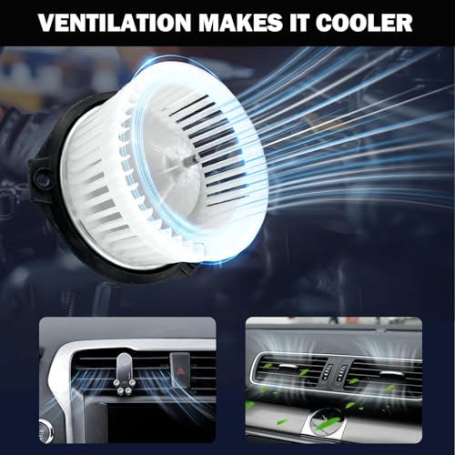 Image of 700073 AC Heater Blower Motor Fan Assembly Fit for Buick Century 2001-2005, Regal 2001-2004, for Chevy Impala Monte Carlo 2001-2003, for Pontiac Grand Prix 2001-2003