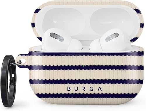 Burga Funda para Airpods Pro 2 2022, compatible con Apple AirPods, funda protectora de plástico rígido, accesorios elegantes para teléfonos