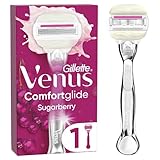 Maquinilla de afeitar para mujer con cuchillas de cinco hojas para una depilación apurada y duradera