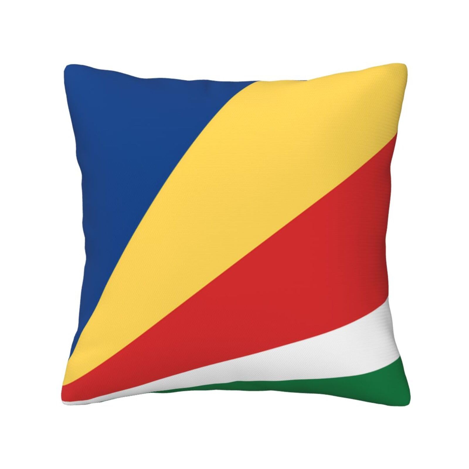 SXZVVBN Flag of SeychellesDecorative Square Sofa Cushion Covers