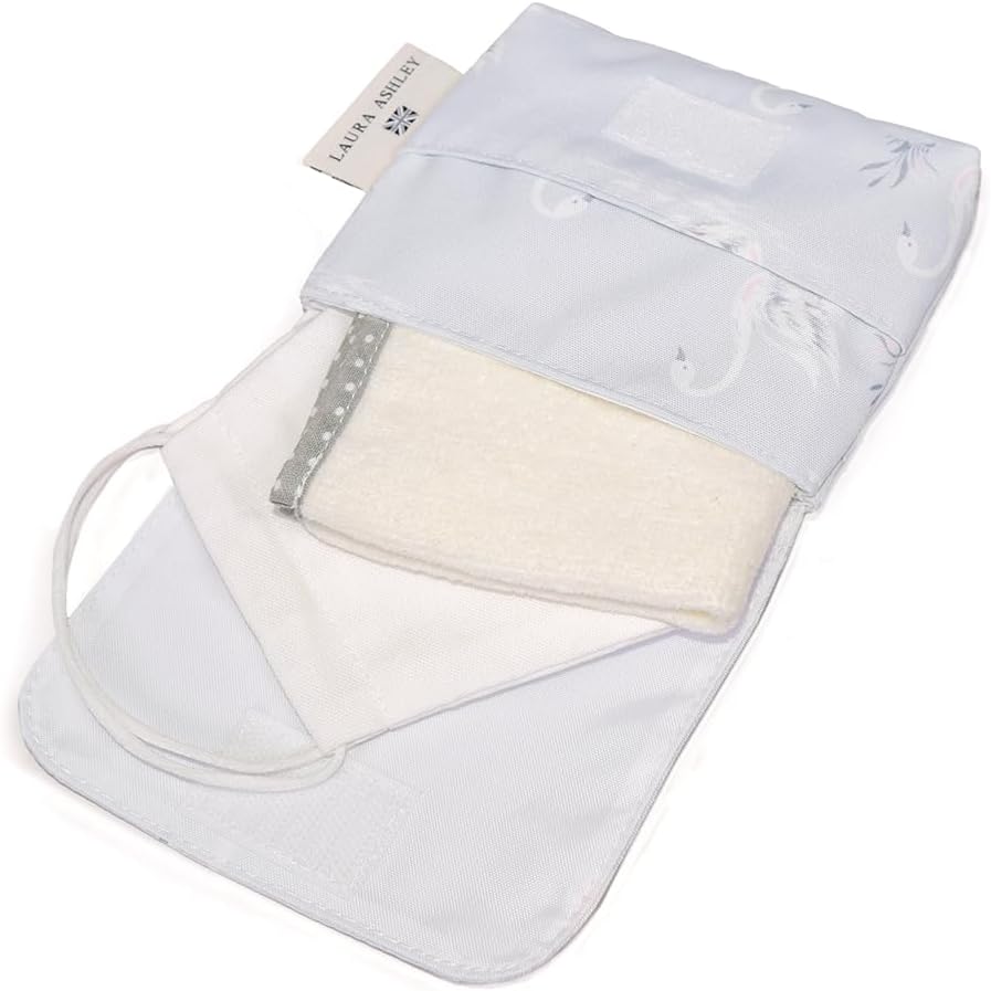 LAURA ASHLEY NN603110-NVL2606-03 Girls, Large Type, Moving Pocket, Attachment Pocket, Water Repellent, Lightweight Type, Stain Resistant, Wrinkle Resistant, No Ironing, Girls NN603110-NVL2606-03, Name