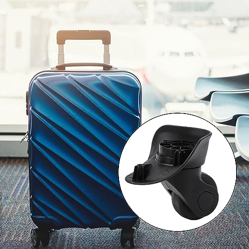4Pcs Universal Swivel Wheel Right (Small) Suitcase Wheel (4R) 115W Series W041 Wheel Replacement Black2
