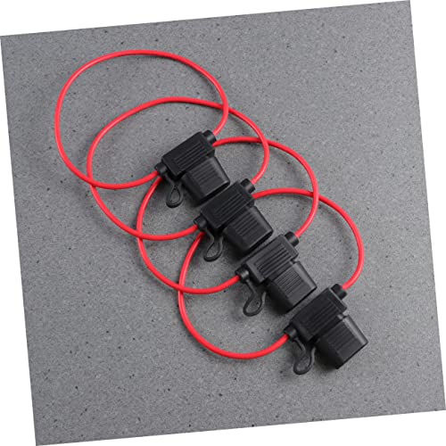 Conjunto de 4 fusibles para auto GLEAVI con portafusibles para automóvil, camión, SUV, RV y bote, con cubiertas transparentes para fácil detección miniatura 2